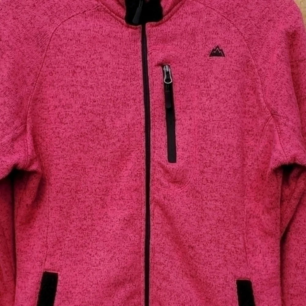 Snozu Performance Pink Zipup Outdoor Coat Jacket Women Hoodie‎ Size Medium
